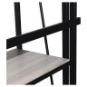 Стеллаж на металлокаркасе BRABIX "LOFT SH-001", 600х300х1250 мм, складной, цвет дуб антик, 641229 по низкой цене оптом 