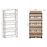 Стеллаж на металлокаркасе BRABIX "LOFT SH-001", 600х300х1250 мм, складной, цвет дуб антик, 641229 по низкой цене оптом 