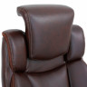 Кресло BRABIX PREMIUM "Phantom EX-553", рециклированная кожа, регулируемый подголовник, коричневое, 532941 по низкой цене оптом 