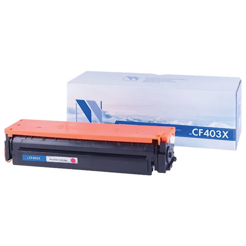 Картридж лазерный NV PRINT (NV-CF403X) для HP M252dw/M252n/M274n/M277dw/M277n, пурпурный, ресурс 2300 страниц по низкой цене оптом 
