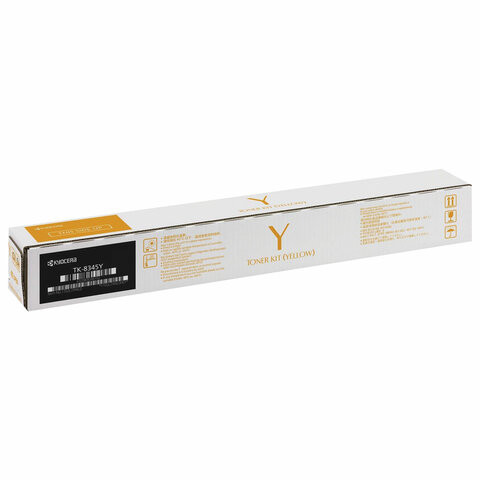 Тонер-картридж KYOCERA (TK-8345Y) TASKalfa 2552ci / / 2553ci желтый, оригинальный, ресурс 12000 страниц, 1T02L7ANL1 по низкой цене оптом 