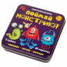 Игра настольная "Поймай монстрика", жестяная коробочка, 10 КОРОЛЕВСТВО, 03527 по низкой цене оптом 