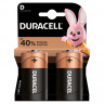 Батарейки DURACELL Basic, D (LR20, 13А), алкалиновые, КОМПЛЕКТ 2 шт., в блистере, MN 1300D LR20 по низкой цене оптом Краснодар, Москва, Уфа, Казань, Барнаул, Владивосток, Хабаровск, Сахалин, Красноярск, Екатеренбург, 