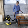 Пылесос KARCHER WD 6 P Premium, с пылесборником, 1300 Вт, розетка, выдув, контейнер из нержавеющей стали, 1.348-270.0 по низкой цене оптом 