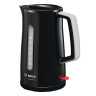 Чайник BOSCH TWK3A013, 1,7 л, 2400 Вт, закрытый нагревательный элемент, пластик, черный по низкой цене оптом Краснодар, Москва, Уфа, Казань, Барнаул, Владивосток, Хабаровск, Сахалин, Красноярск, Екатеренбург, 