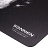 Коврик для мыши SONNEN "LEOPARD", резина + ткань, 220х180х3 мм, 513314 по низкой цене оптом Краснодар, Москва, Уфа, Казань, Барнаул, Владивосток, Хабаровск, Сахалин, Красноярск, Екатеренбург, 