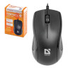 Мышь проводная DEFENDER Optimum MB-160, USB, 2 кнопки + 1 колесо-кнопка, оптическая, черная, 52160 по низкой цене оптом 