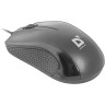 Мышь проводная DEFENDER Optimum MB-160, USB, 2 кнопки + 1 колесо-кнопка, оптическая, черная, 52160 по низкой цене оптом 