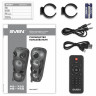 Колонка портативная SVEN PS-750, 80 Вт, TWS, Bluetooth, FM, USB, microSD, LED-дисп, черная, SV-019617 по низкой цене оптом Краснодар, Москва, Уфа, Казань, Барнаул, Владивосток, Хабаровск, Сахалин, Красноярск, Екатеренбург, 