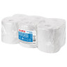 Полотенца бумажные с центральной вытяжкой 300 м, LAIMA (Система M2) UNIVERSAL WHITE, 1-слойные, белые, КОМПЛЕКТ 6 рулонов, 112506 по низкой цене оптом Краснодар, Москва, Уфа, Казань, Барнаул, Владивосток, Хабаровск, Сахалин, Красноярск, Екатеренбург, 