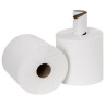 Полотенца бумажные с центральной вытяжкой 300 м, LAIMA (Система M2) UNIVERSAL WHITE, 1-слойные, белые, КОМПЛЕКТ 6 рулонов, 112506 по низкой цене оптом Краснодар, Москва, Уфа, Казань, Барнаул, Владивосток, Хабаровск, Сахалин, Красноярск, Екатеренбург, 