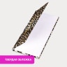 Еженедельник недатированный с резинкой 171х93мм, BRAUBERG, твердый, 64л, Leopard print, 116312 по низкой цене оптом 