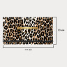 Еженедельник недатированный с резинкой 171х93мм, BRAUBERG, твердый, 64л, Leopard print, 116312 по низкой цене оптом 