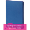 Ежедневник недатированный А5 (148х218 мм) GALANT "Bastian", кожзам, гибкий, 160 л., синий, 126271 по низкой цене оптом 