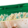 Пакет подарочный новогодний 26x12,7x32,4 см, ЗОЛОТАЯ СКАЗКА "Зеленые шары", ламинированный, 606565 по низкой цене оптом 