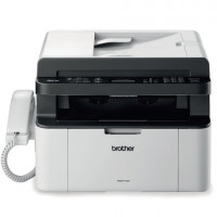 МФУ лазерное BROTHER MFC-1815R (принтер, копир, сканер, факс), А4, 20 стр./мин, 10000 стр./мес., АПД (б/к USB), MFC1815R1