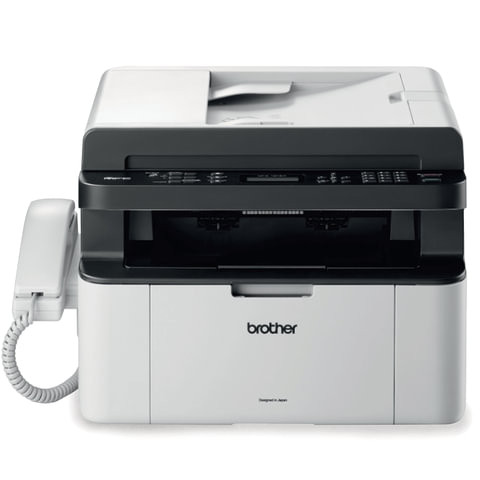 МФУ лазерное BROTHER MFC-1815R (принтер, копир, сканер, факс), А4, 20 стр./мин, 10000 стр./мес., АПД (б/к USB), MFC1815R1 по низкой цене оптом 