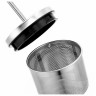 Чайник с терморегулятором и заварником BRAYER BR1028, 1,7 л, 2200 Вт, закрытый нагревательный элемент, стекло по низкой цене оптом 