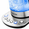 Чайник с терморегулятором и заварником BRAYER BR1028, 1,7 л, 2200 Вт, закрытый нагревательный элемент, стекло по низкой цене оптом 