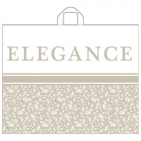 Пакет с петлевой ручкой ПНД, 55х70см, "Изысканный беж", 50мкм, ШК2574, н00112815