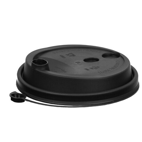 Крышка с питейником для бумажного стакана ДИАМЕТР 90мм матовая черная ПП, ВЗЛП, ШК4271, 3001М/Ч по низкой цене оптом Крышка с питейником для бумажного стакана ДИАМЕТР 90мм матовая черная ПП, ВЗЛП, ШК4271, 3001М/Ч по низкой цене оптом