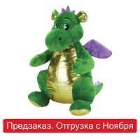 Подарок новогодний "Златик", НАБОР конфет 700 г, мягкая игрушка, символ 2024 года, 223035/220391