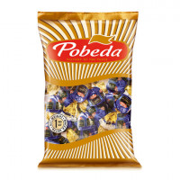 Конфеты ПОБЕДА ВКУСА "Соната" шоколадные, с цельным орехом, 1000 г, пакет, IM_132_С/1х3