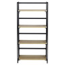 Стеллаж на металлокаркасе BRABIX "LOFT SH-001", 600х300х1250 мм, складной, цвет дуб натуральный, 641230 по низкой цене оптом 