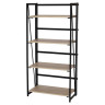 Стеллаж на металлокаркасе BRABIX "LOFT SH-001", 600х300х1250 мм, складной, цвет дуб натуральный, 641230 по низкой цене оптом 