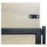 Стеллаж на металлокаркасе BRABIX "LOFT SH-001", 600х300х1250 мм, складной, цвет дуб натуральный, 641230 по низкой цене оптом 