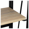Стеллаж на металлокаркасе BRABIX "LOFT SH-001", 600х300х1250 мм, складной, цвет дуб натуральный, 641230 по низкой цене оптом 
