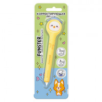 Корректирующая лента FUNSTER(ФАНСТЕР) "Милые зверята", 5мм x 6м, ассорти, в блистере, 273982