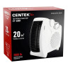 Тепловентилятор CENTEK CT-6001, 2000 Вт, 3 режима работы, 2 рабочих положения, белый по низкой цене оптом Краснодар, Москва, Уфа, Казань, Барнаул, Владивосток, Хабаровск, Сахалин, Красноярск, Екатеренбург, 