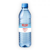 Вода негазированная питьевая WELDAY AQUA (ВЭЛДЭЙ АКВА), 0,6 л, 623760