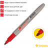 Маркер перманентный Crown "Multi Marker Slim" красный, пулевидный, 2мм по низкой цене оптом Краснодар, Москва, Уфа, Казань, Барнаул, Владивосток, Хабаровск, Сахалин, Красноярск, Екатеренбург, 