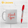 Маркер перманентный Crown "Multi Marker Slim" красный, пулевидный, 2мм по низкой цене оптом Краснодар, Москва, Уфа, Казань, Барнаул, Владивосток, Хабаровск, Сахалин, Красноярск, Екатеренбург, 