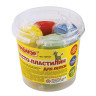 Пластилин на растительной основе (тесто для лепки) ПИФАГОР, 4 цвета, 240 г, пластиковый стакан, 104543 по низкой цене оптом Краснодар, Москва, Уфа, Казань, Барнаул, Владивосток, Хабаровск, Сахалин, Красноярск, Екатеренбург, 