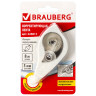 Корректирующая лента BRAUBERG, 5 мм х 8 м, корпус белый, окно расхода, с подкручиванием, блистер, 226813 по низкой цене оптом 