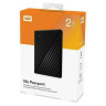 Внешний жесткий диск WD My Passport 2TB, 2.5", USB 3.0, черный, WDBYVG0020BBK-WESN по низкой цене оптом Краснодар, Москва, Уфа, Казань, Барнаул, Владивосток, Хабаровск, Сахалин, Красноярск, Екатеренбург, 