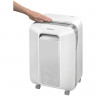 Уничтожитель (шредер) FELLOWES LX201, 5 уровень секретности, 2x12 мм, 12 листов, 22 л, белый, FS-50501 по низкой цене оптом 