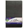 Скетчбук, слоновая кость 140 г/м2 130х210 мм, 80 л., КОЖЗАМ, резинка, BRAUBERG ART CLASSIC, черный, 113194 по низкой цене оптом Краснодар, Москва, Уфа, Казань, Барнаул, Владивосток, Хабаровск, Сахалин, Красноярск, Екатеренбург, 