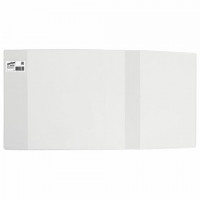 Обложка ПВХ для дневников, учебников младших классов, ЮНЛАНДИЯ, универсальная, 150 мкм, 225х455 мм, штрих-код, 229322