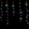 Электрогирлянда-бахрома комнатная 2х0,5 м, 100 LED, мультицветная, 220 V, ЗОЛОТАЯ СКАЗКА, 591270 по низкой цене оптом 