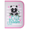Пенал ПИФАГОР, 1 отделение, ткань, 19x13 см, "Cute Panda", 270357 по низкой цене оптом 
