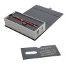 Ручка шариковая PARKER "Sonnet Core Intense Red Lacquer GT Slim" тонкая, корпус красный глянцевый лак, позолоченные детали, черная, 1931477 по низкой цене оптом 