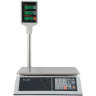 Весы торговые MERCURY M-ER 327P-15.2 LCD (0,05-15 кг), дискретность 2 г, платформа 325x230 мм, со стойкой по низкой цене оптом Краснодар, Москва, Уфа, Казань, Барнаул, Владивосток, Хабаровск, Сахалин, Красноярск, Екатеренбург, 