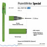 Ручка шариковая BRUNO VISCONTI PointWrite, СИНЯЯ, Special, корпус ассорти, узел 0,38 мм, линия письма 0,3 мм, 20-0211 по низкой цене оптом 