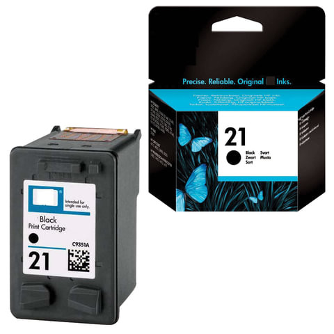 Картридж струйный HP (C9351AE) Deskjet 3920/3940/officeJet4315/4355, №21, черный, оригинальный по низкой цене оптом 