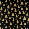 Бумага упаковочная новогодняя "Black&Gold" 70х100 см, 10 дизайнов ассорти, ЗОЛОТАЯ СКАЗКА, 591910 по низкой цене оптом 