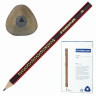 Карандаш чернографитный утолщенный STAEDTLER (Германия), 1 шт., 2B, трехгранный, без резинки, грифель 3 мм, заточенный, 1285-1 по низкой цене оптом 